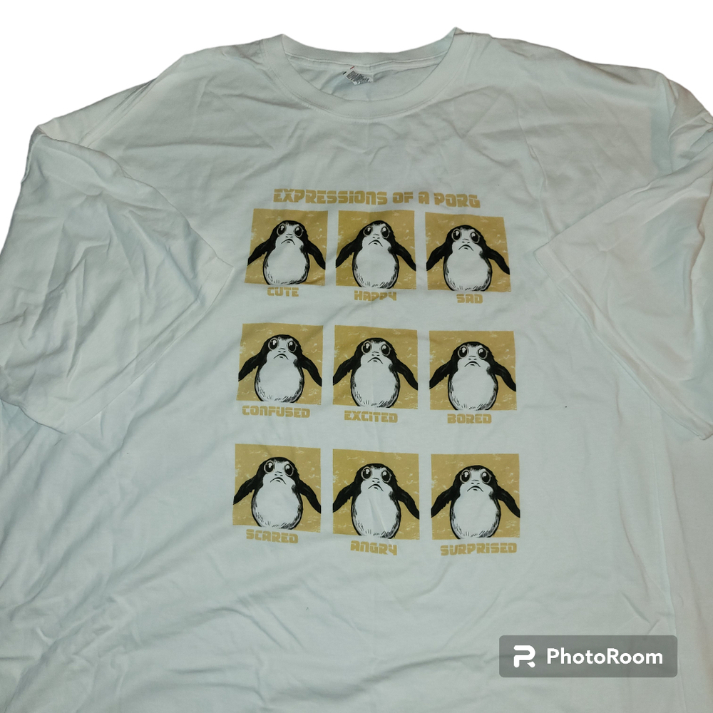 Men's M&O Expressions of a Porgs T-Shirt 5X-Large